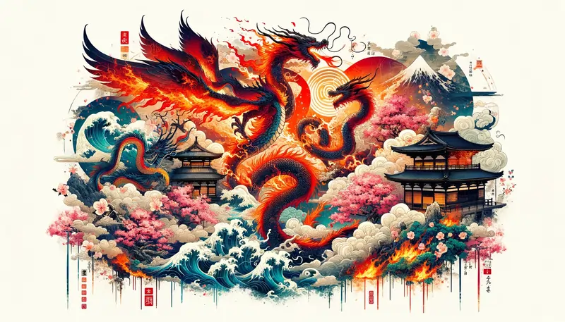 Japanese Name Meaning Fire Dragon