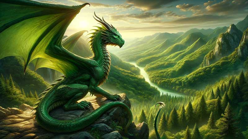 fantasy green dragon names