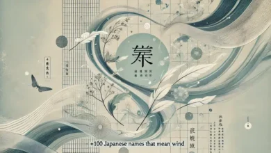 japanese names that mean wind