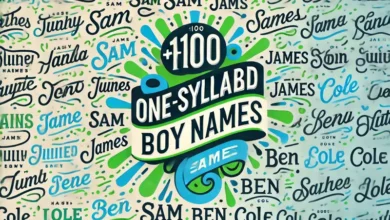 one syllable boy names